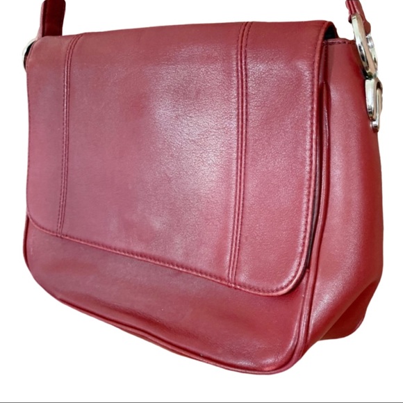 Worthington Red Shoulder Strap Purse - Picture 4 of 10